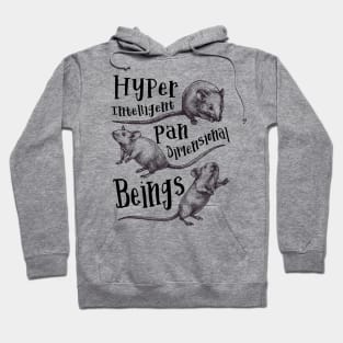 Mice The Hyper Intelligent Pan Dimensional Beings Hoodie